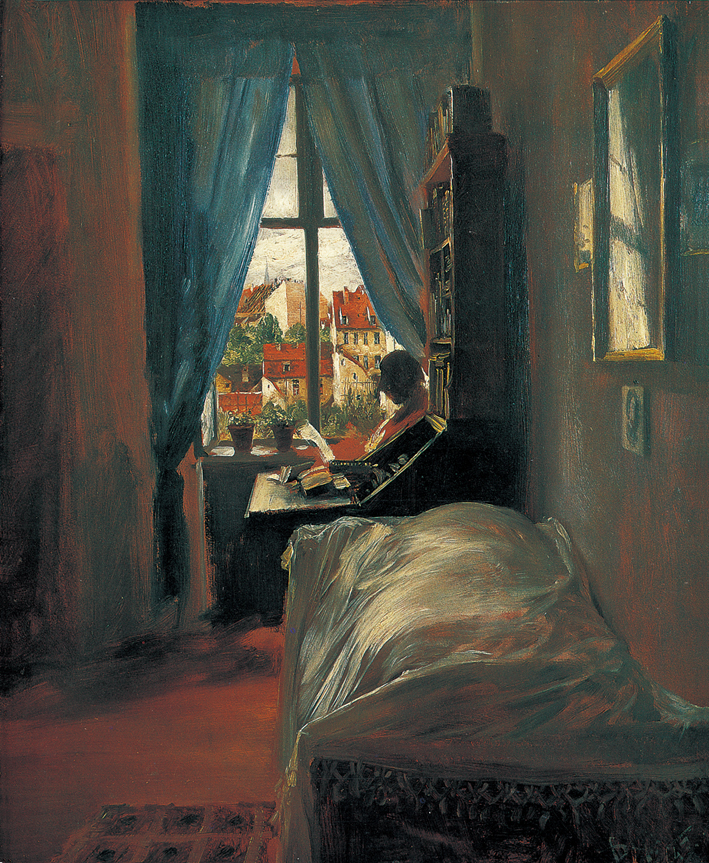  Adolpyh Von Menzel —— 画家的卧室